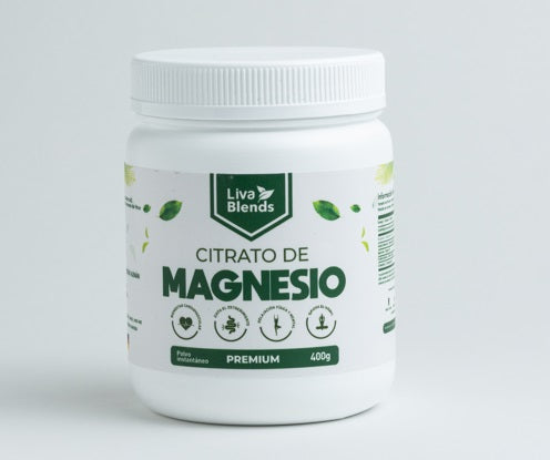 Citrato de Magnesio Liva Blends 400 gramos