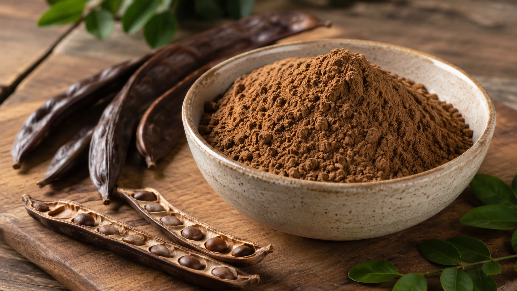 Harina de algarrobo vs Nesquick: diferencias de origen, ingredientes y usos en bebidas y repostería
