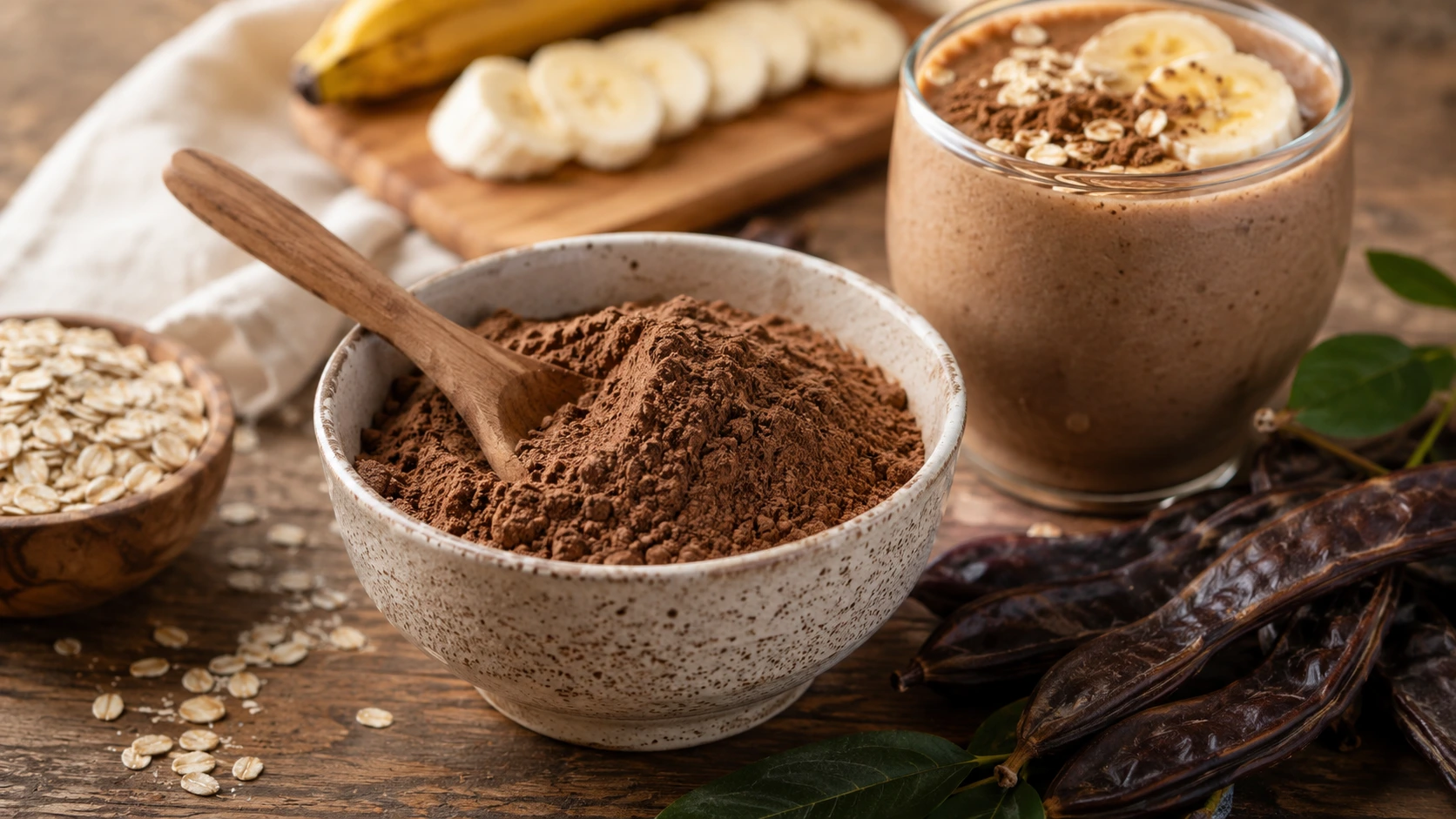 Algarrobina y harina de algarrobo: diferencias de uso para elegir bien en tu cocina
